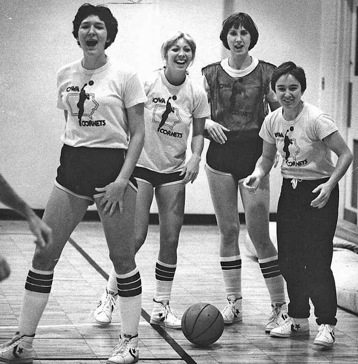 Especially under a buttoned-up coach, Kunzmann’s (far left) ability to lighten a mood was crucial for the Cornets.